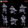 Japanese Shi Gun-Tai Infantry Melta Rifles Squad x6 Pack