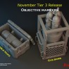 TurnBase Miniatures: Wargames - Apex Group Elite Operatives x3 Pack and x2 Terrain Pieces