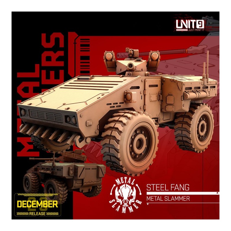 UNIT9 - Metal Slammers Steelfang Car