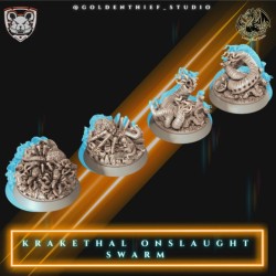 Krakethal Onslaught Swarm - Golden Thief Studios x4 Pack