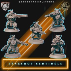 Starshot Sentinels - Golden Thief Studios x5 Pack