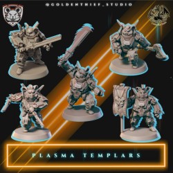 Plasma Templars - Golden Thief Studios x5 Pack