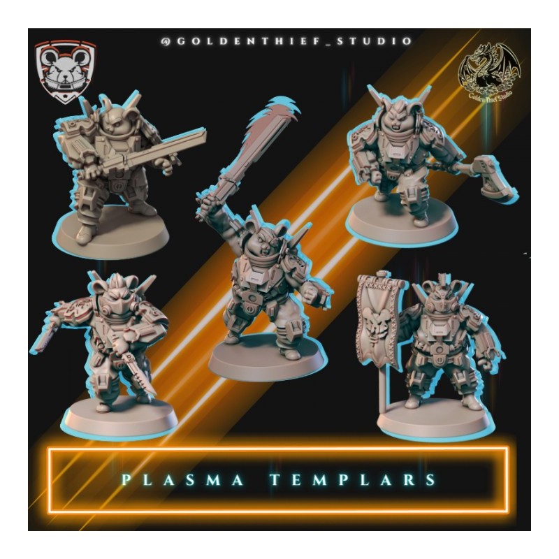 Plasma Templars - Golden Thief Studios x5 Pack