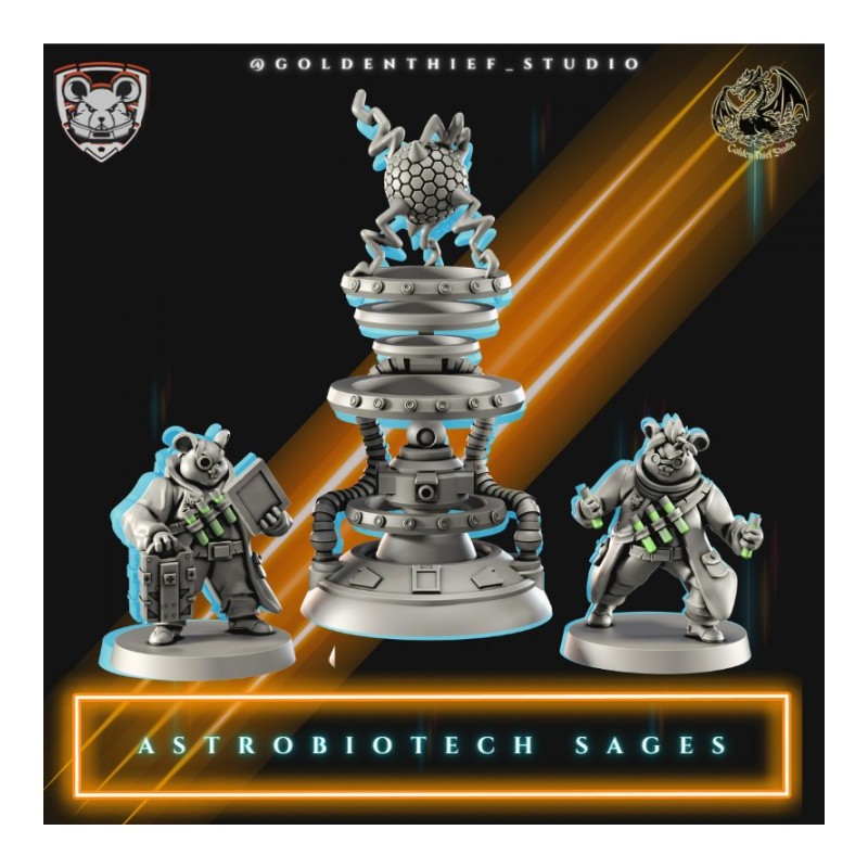 Astrobiotech Sages - Golden Thief Studios x2 Pack