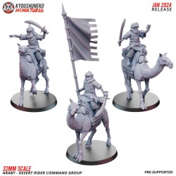 Araby Army Desert Riders Command Group x3 Pack