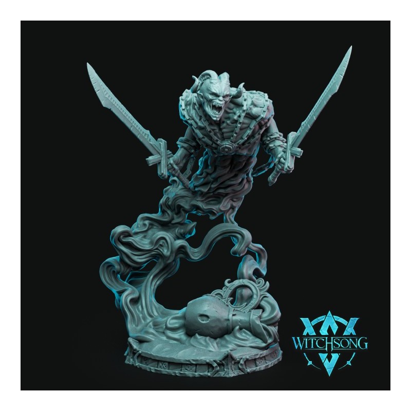 Witchsong Miniatures - Chain Breaker Djinn