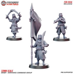 Araby Warrior - Dervishes Command Group x3 Pack