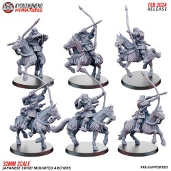 Japanese Sohei Mounted Archers x6 Pack