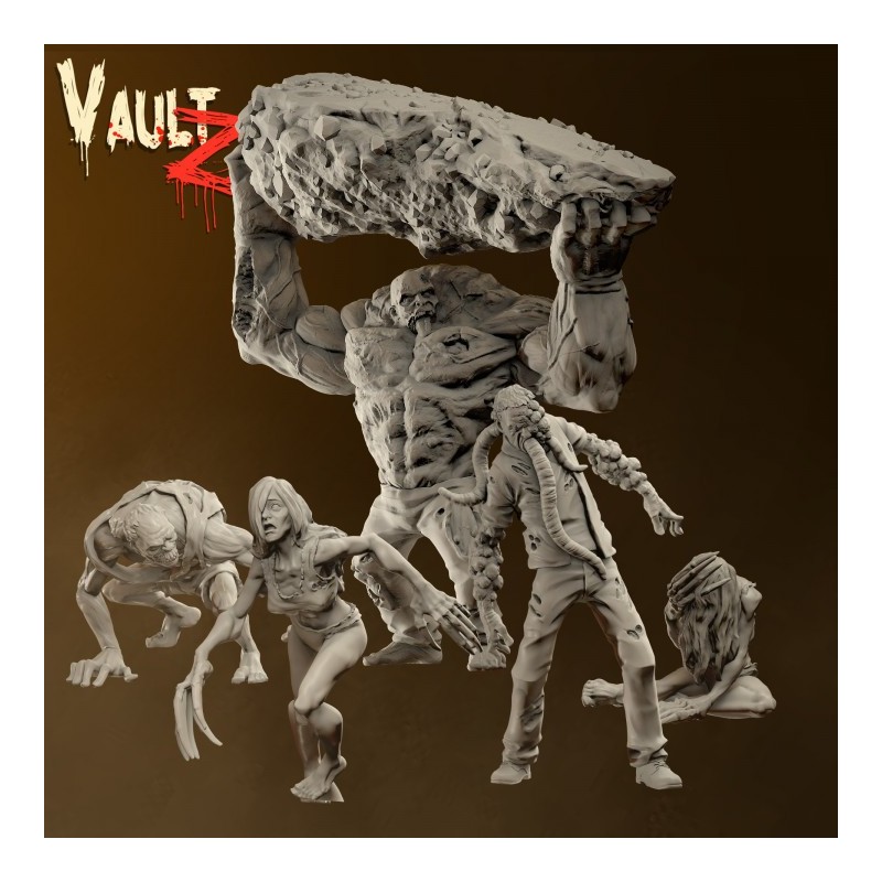 VaultZ Zombies Feb Release x5 Pack