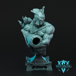 Witchsong Miniatures - Ogre Mortar Specalist Bust