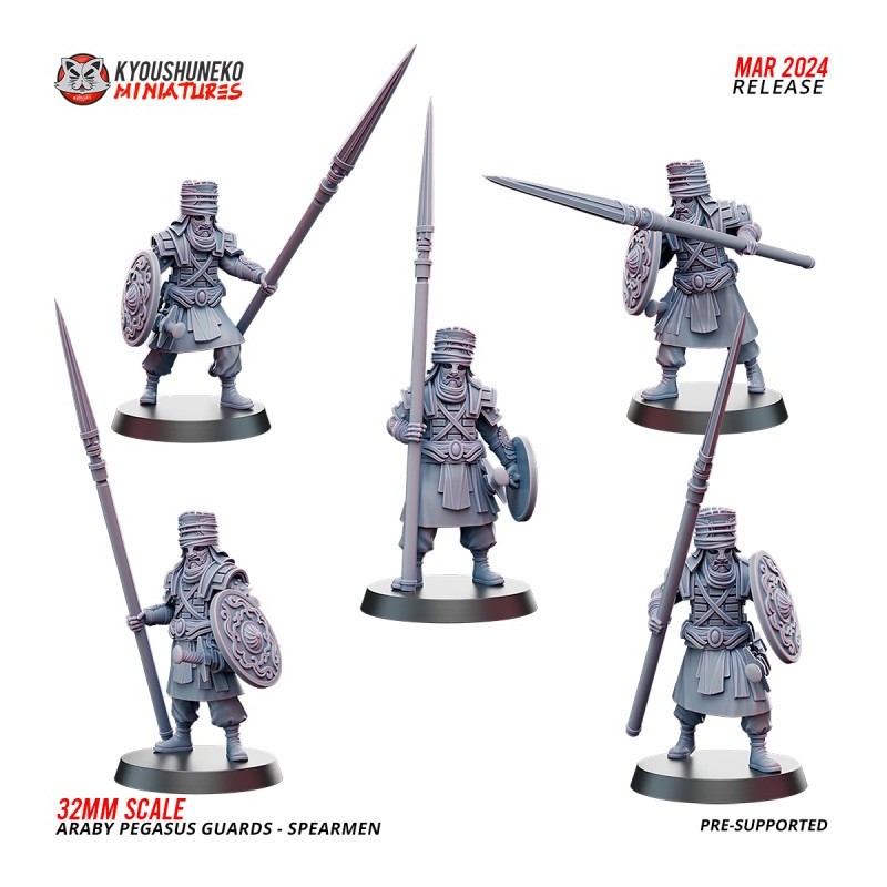 Araby Army Pegasus Guard Spearmen x5 Pack