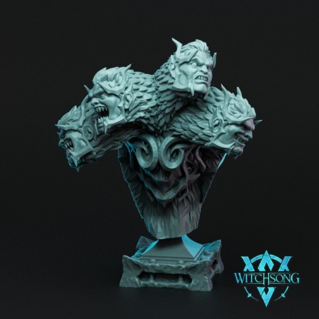 Witchsong Miniatures - The Hydra Sphinx Bust