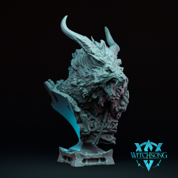 Witchsong Miniatures -  Ascendant Greatwolf Bust