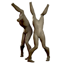 VaultZ Zombies Mannequin Body Parts x2 Pack