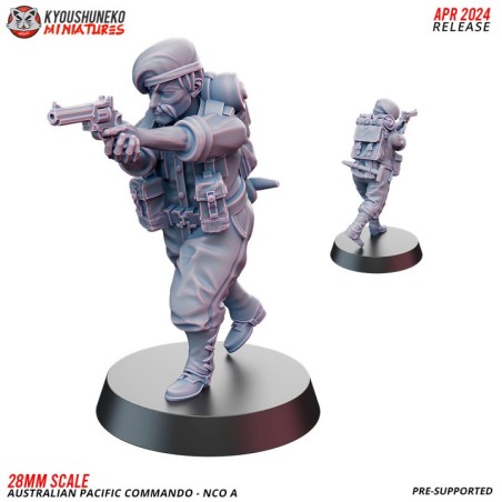 Australian Pacific Infantry Commando NCO x2 Pack