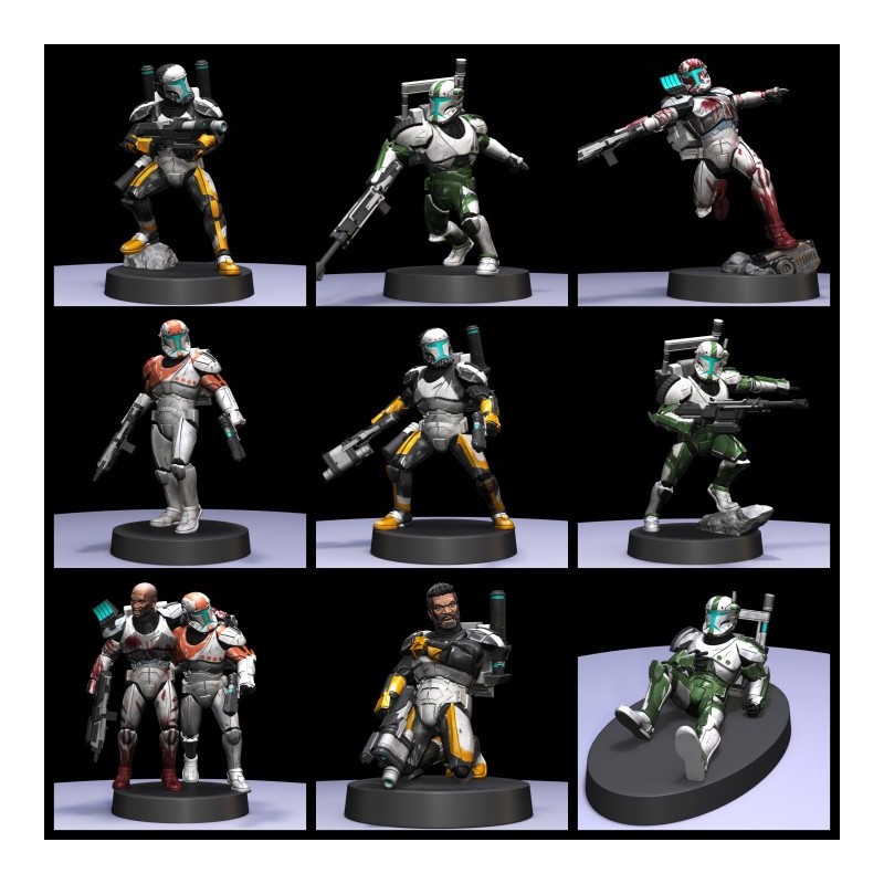 Republic Commando Clones x10 Pack