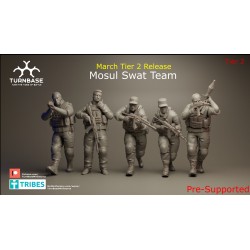 TurnBase Miniatures: Wargames - Mosul SWAT Team x5 Pack