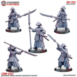 Japanese Onna Musha Naginata Ronin x5 Pack