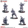 Chinese NRA Heavy Armored SMG Team x5 Pack