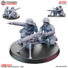 Chinese NRA Infantry HMG Team x2 Pack