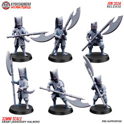 Araby Army Jannisary Halberd Group x6 Pack