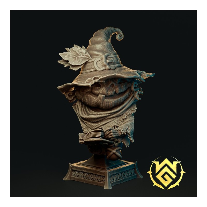 The Witchguild - Pumpkin Witch Bust