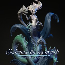 Dungeons and Maidens - Zehenna the Sea Nymph