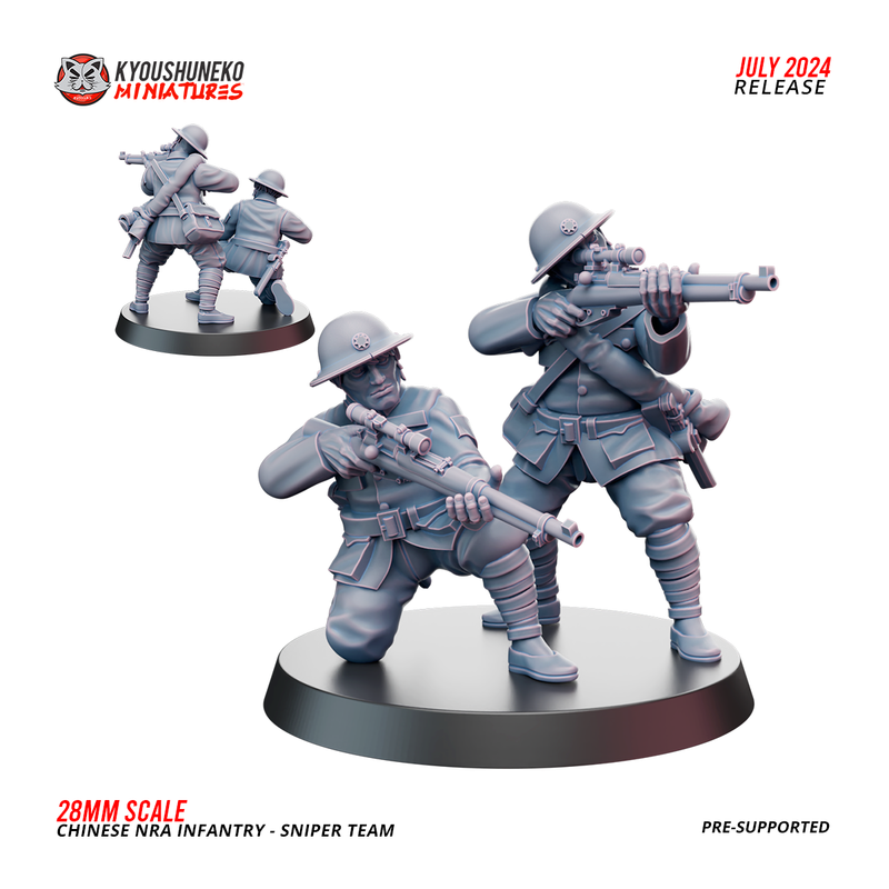 Chinese NRA Sniper Team x2 Pack