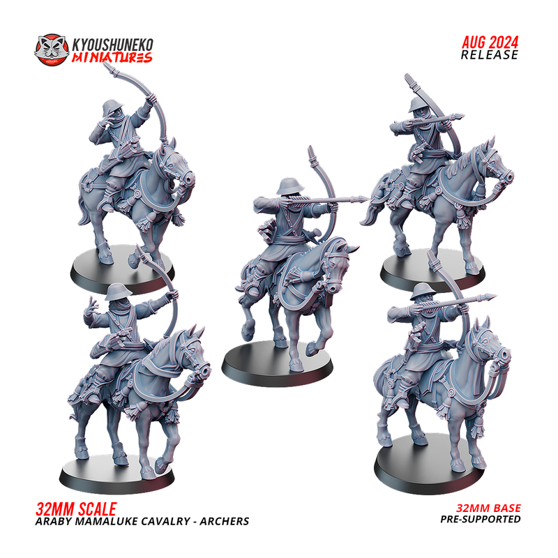 Araby Army Mamaluke Cavalry Archers x5 Pack