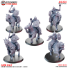 Araby Army Mamaluke Cavalry Mace Riders x5 Pack