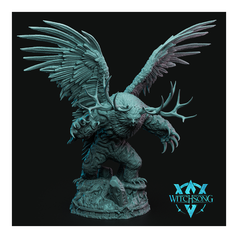 Witchsong Miniatures - The Owl Bear Progenitor