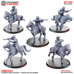 Chinese NRA Mounted Cavalry Rifles x5 Pack