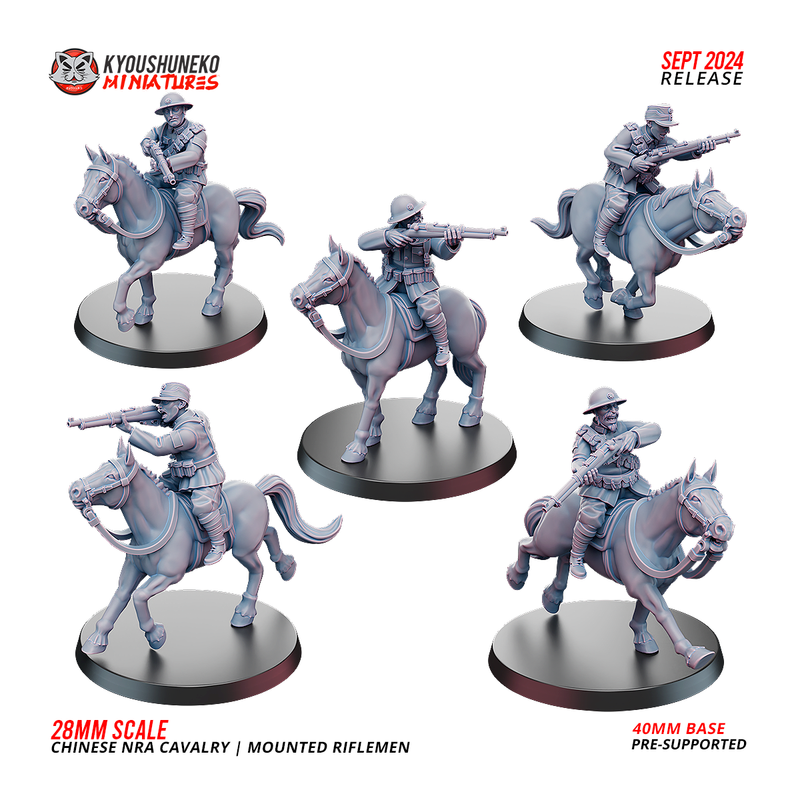 Chinese NRA Mounted Cavalry Rifles x5 Pack