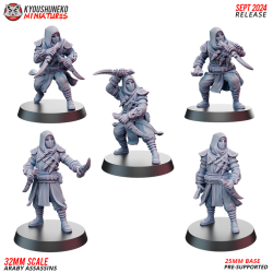 Araby Army Assassins x5 Pack