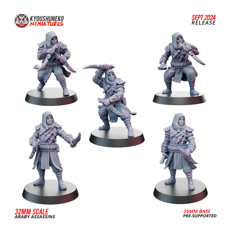 Araby Army Assassins x5 Pack