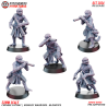 Chinese Monkey Warriors - Blowpipes x5 Pack