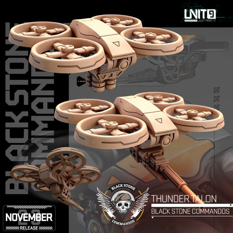 UNIT9 - Blackstone Commandos Thunder Talon Drone x2 Pack