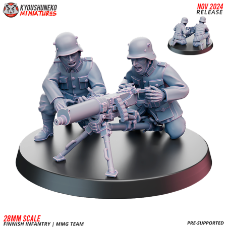 Finnish WW2 - MMG Team x2 Pack