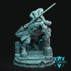 Witchsong Miniatures - Kahrtrop, Defender of the North