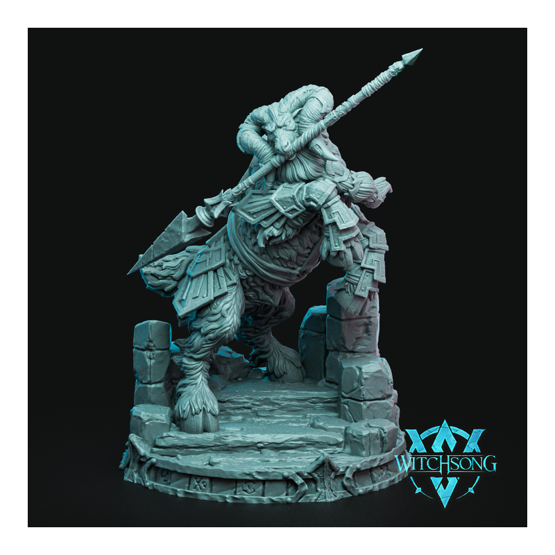 Witchsong Miniatures - Kahrtrop, Defender of the North