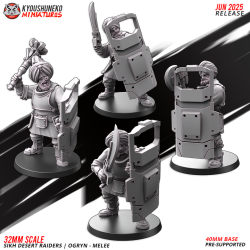 Sikh Desert Raider OGRYN Meelee x4 Pack