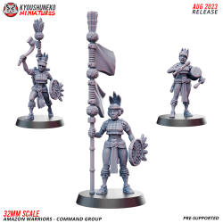 Amazon Warriors Command Group x3 Pack