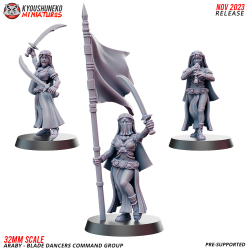 Araby Army Blade Dancer Command Group x3 Pack