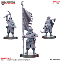 Araby Army Crossbow Command Group x3 Pack